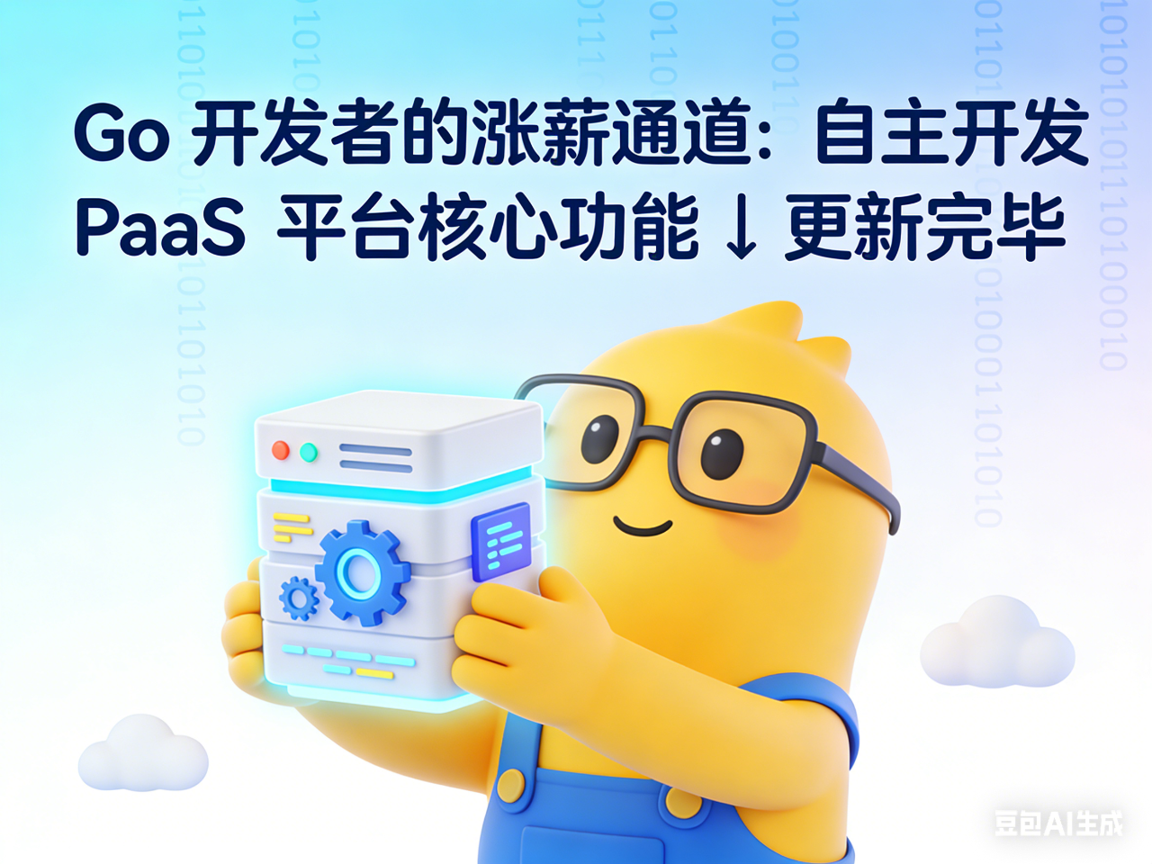 Go 开发者的涨薪通道：自主开发 PaaS 平台核心功能 ｜ 更新完毕