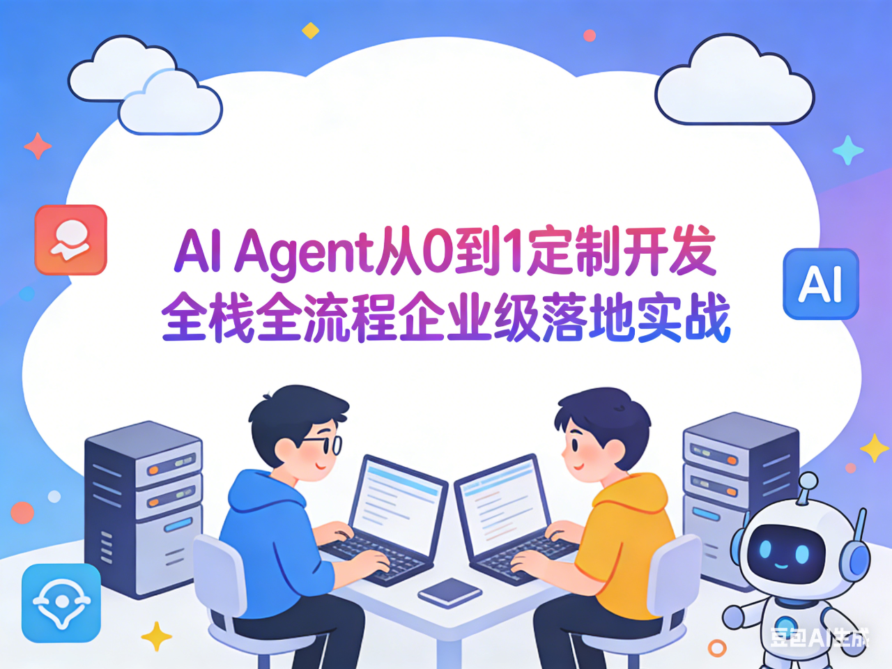 AI Agent从0到1定制开发 全栈全流程企业级落地实战