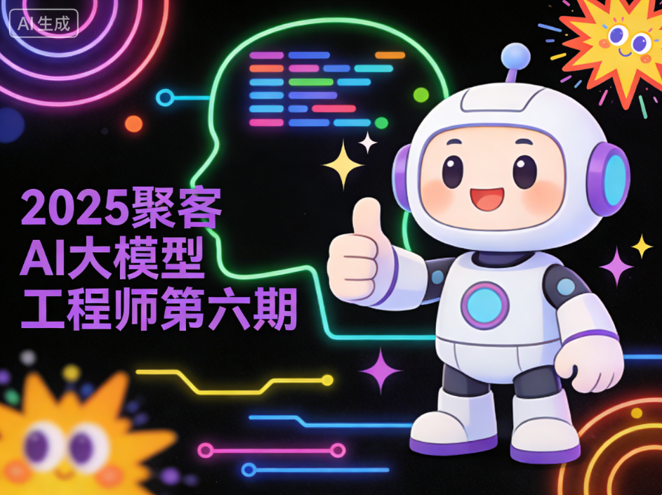 2025聚客AI大模型工程师第六期