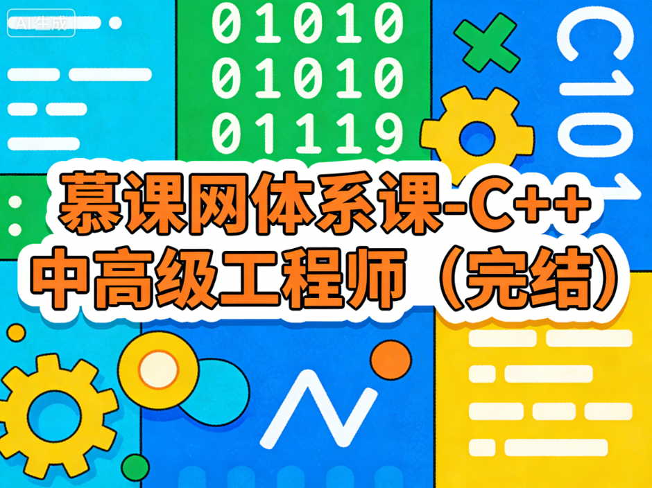 慕课网体系课-C++中高级工程师(完结)