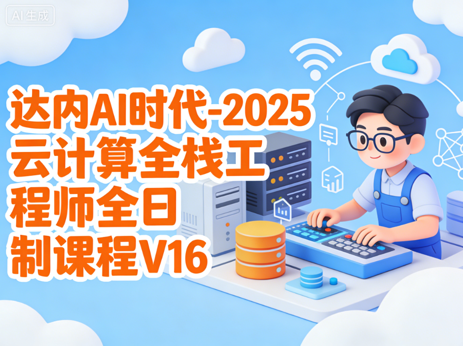 达内AI时代-2025云计算全栈工程师全日制课程V16