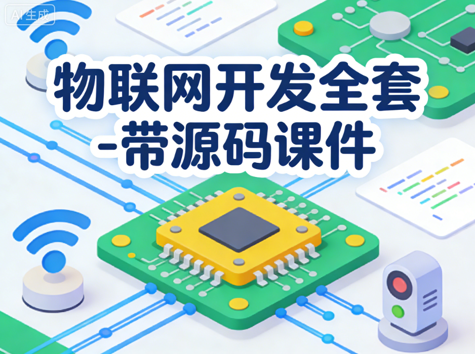 物联网开发入门+项目实战 - 带源码课件