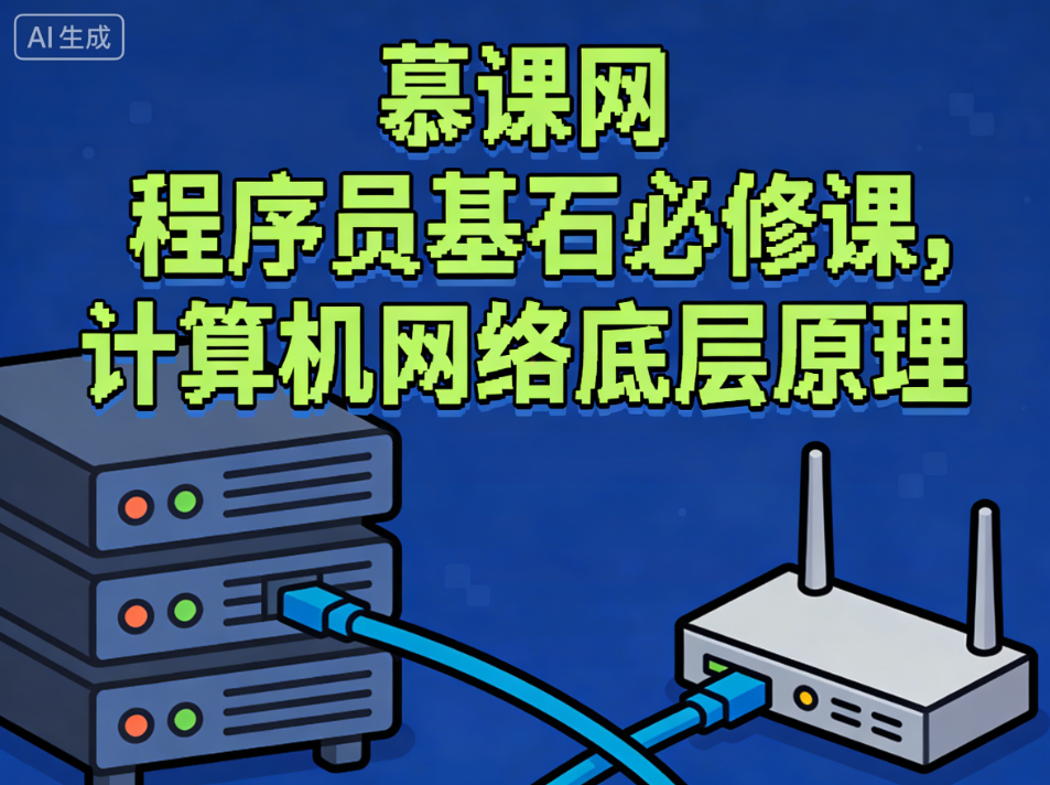 慕课网 程序员基石必修课,计算机网络底层原理