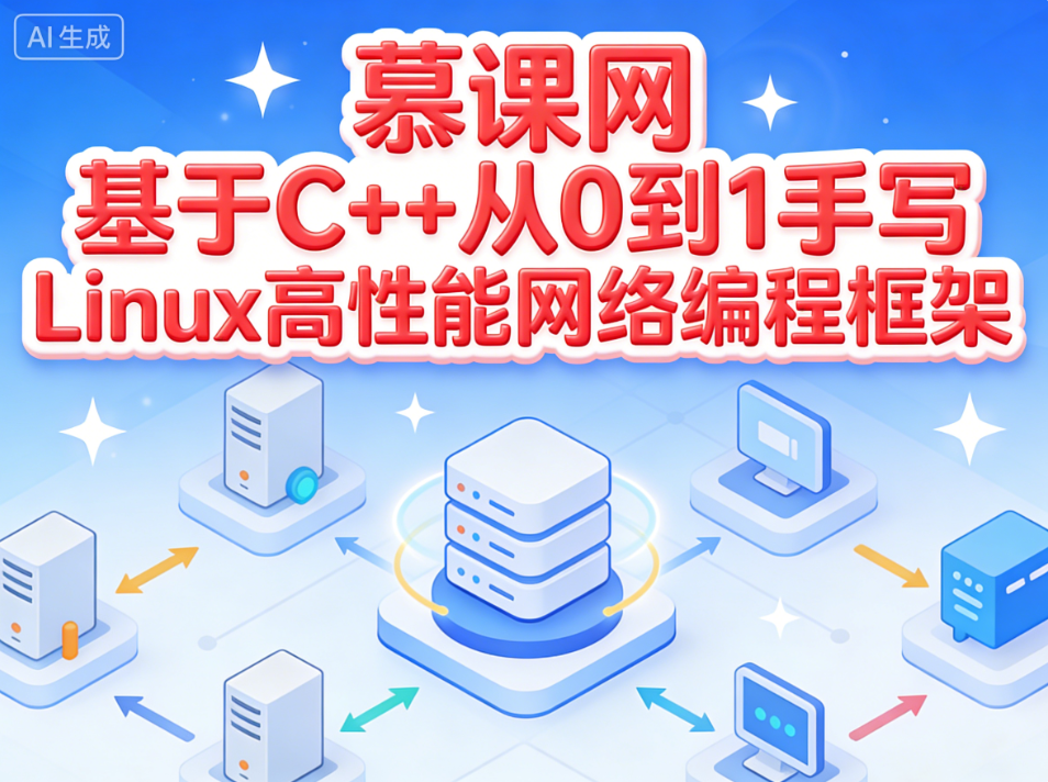 慕课网 基于C++从0到1手写Linux高性能网络编程框架