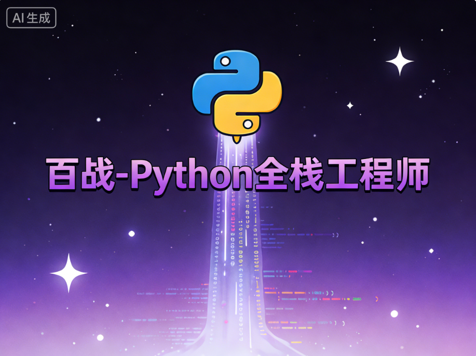 百战-Python全栈工程师
