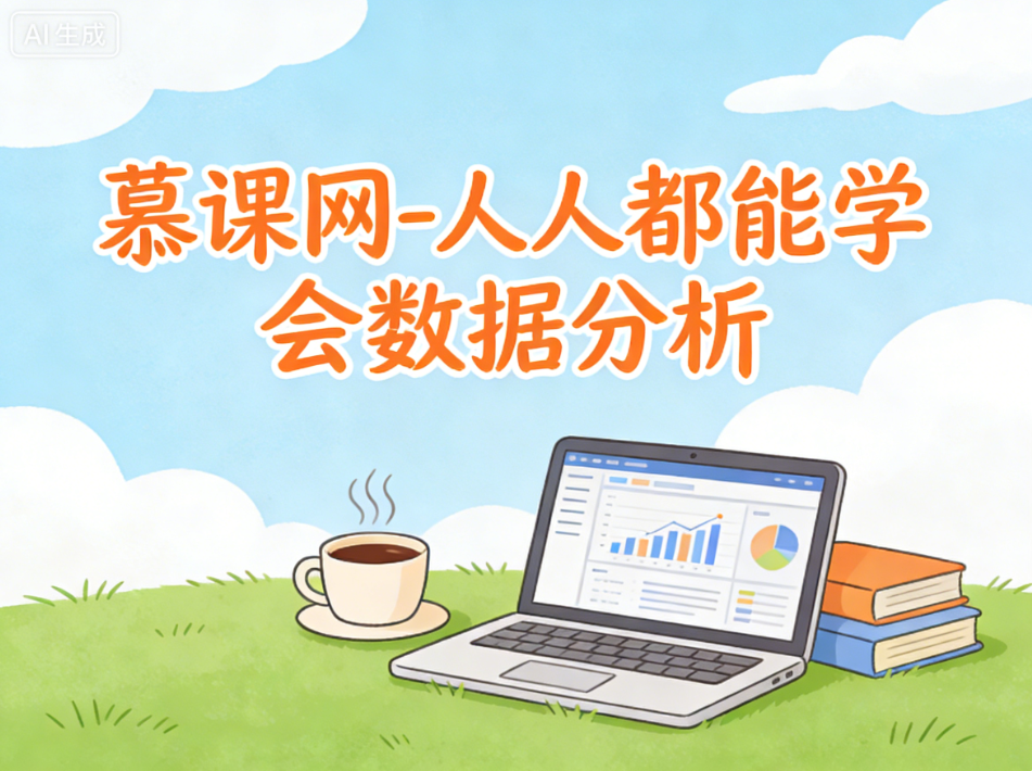 慕课网-人人都能学会数据分析