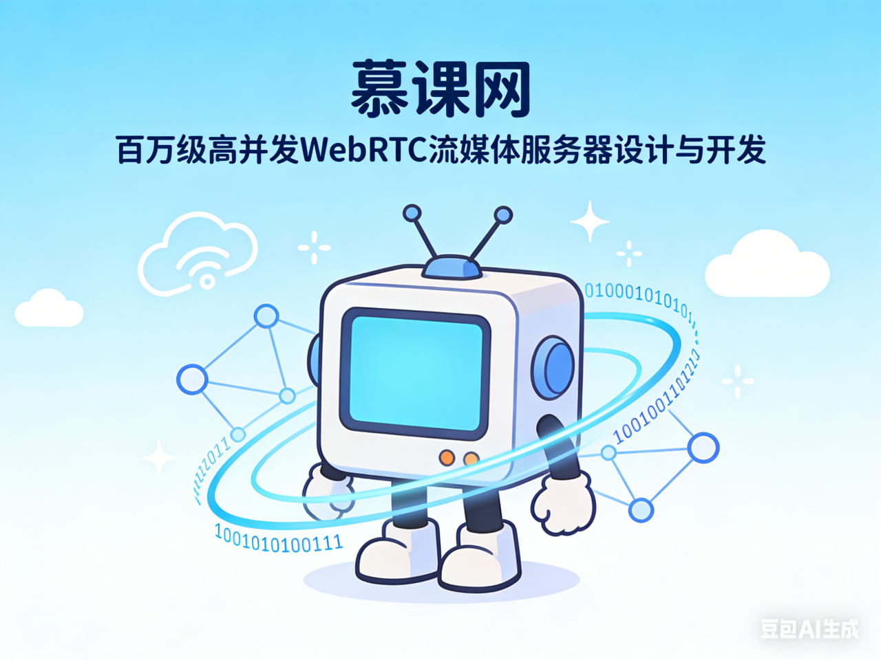 慕课网 百万级高并发WebRTC流媒体服务器设计与开发